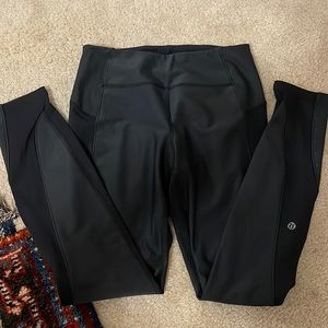 Lululemon 7/8 Legging Two-Tone with Pockets